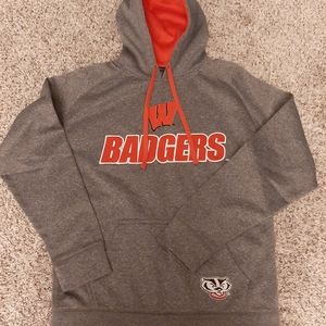 Men's WI Badger hoodie (small)